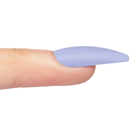 NWT Light Purple Matte Long Press On Nails - Picture 3 of 11